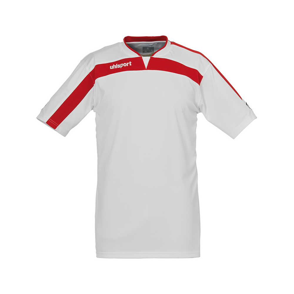 Uhlsport Liga Shirt - Blanc & Rouge