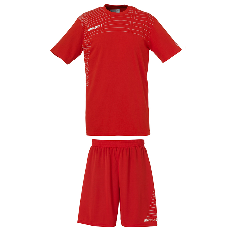 Uhlsport Match Team Kit Men - Rouge & Blanc