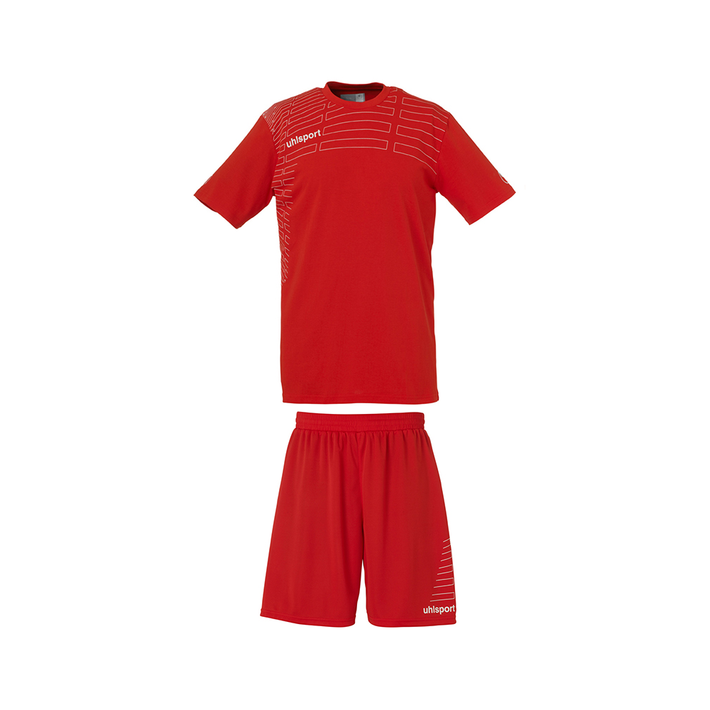 Uhlsport Match Team Kit Men - Rouge & Blanc