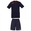 Uhlsport Match Team Kit Men - Marine & Rouge