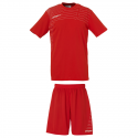 Uhlsport Match Team Kit Women - Rouge & Blanc