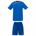 Uhlsport Match Team Kit Women - Azur & Blanc