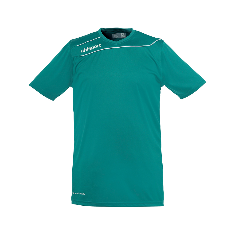 Uhlsport Stream 3.0 Shirt - Vert Lagon & Blanc