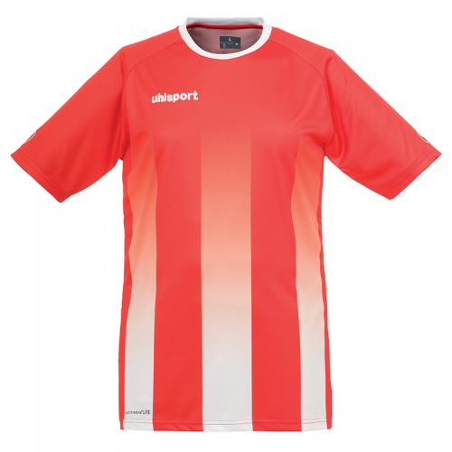 Uhlsport Stripe Shirt - Rouge & Blanc