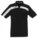 Uhlsport Liga Training Polo Shirt - Noir & Blanc