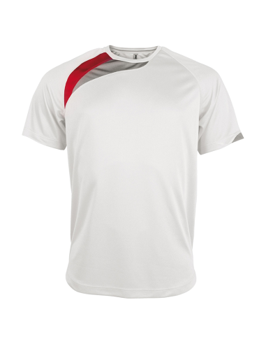 Maillot Sport - Blanc & Rouge