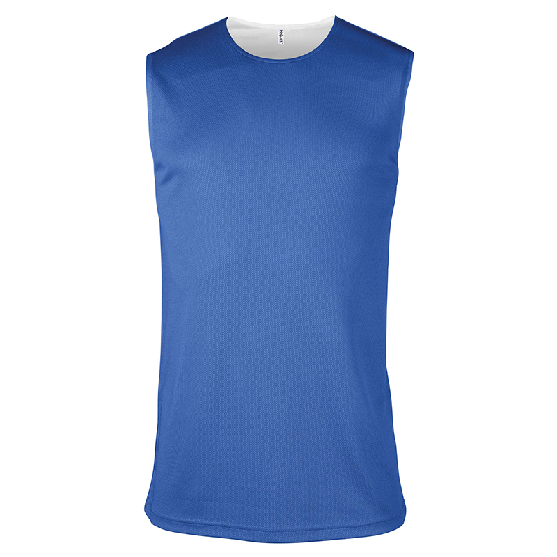 Maillot Basketball Réversible - Royal & Blanc