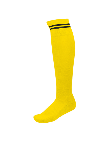 Chaussettes de Sport à Rayures - Jaune & Noir