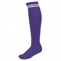 Chaussettes de Sport à Rayures - Violet & Blanc