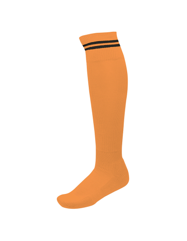 Chaussettes de Sport à Rayures - Orange & Noir