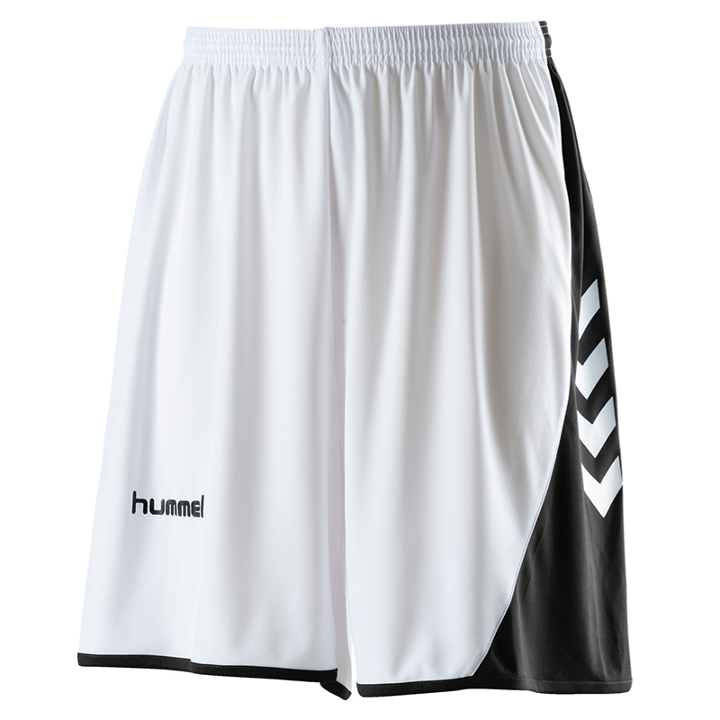 Hummel Hoop Basket Shorts - Blanc / Noir