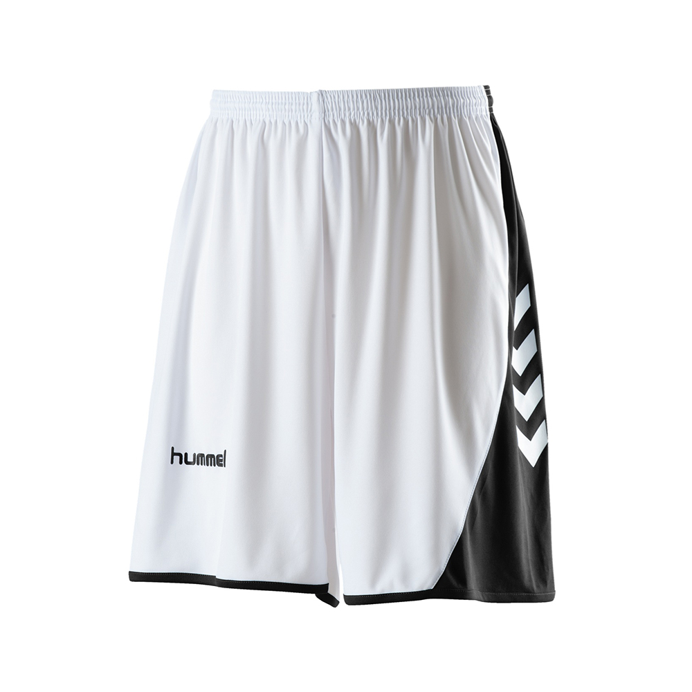 Hummel Hoop Basket Shorts - Blanc / Noir