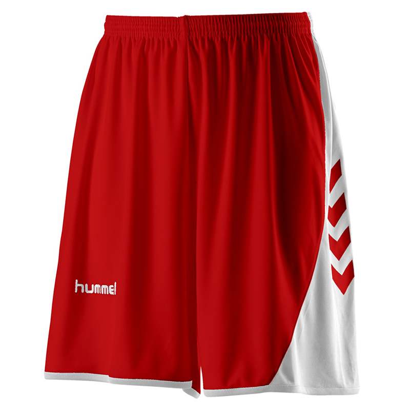 Hummel Hoop Shorts - Rouge & Blanc