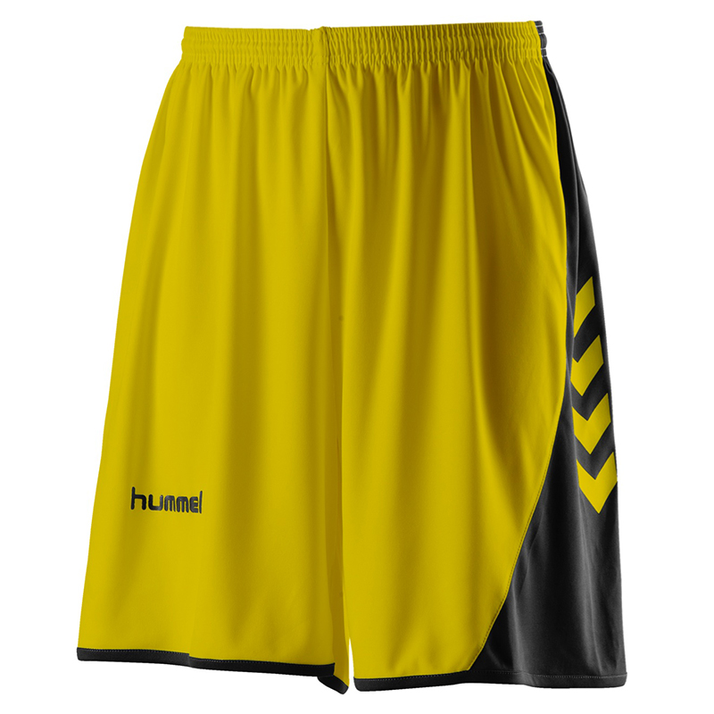 Hummel Hoop Shorts - Jaune & Noir