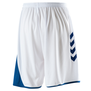Hummel Hoop Shorts - Blanc & Royal 2