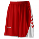 Hummel Hoop Lady Shorts - Rouge & Blanc