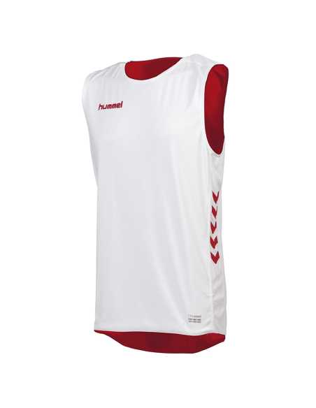 Hummel Reversible Basket - Rouge & Blanc