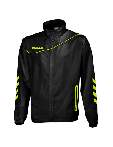 Hummel Veste Micro Corporate - Noir & Jaune Fluo