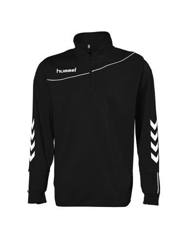 Hummel Sweat Demi-Zip Corporate - Noir