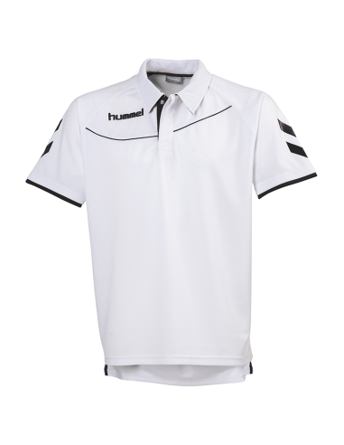 Hummel Polo Corporate - Blanc & Noir