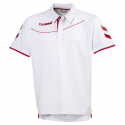 Hummel Polo Corporate - Blanc & Rouge