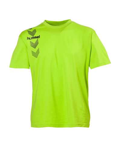 Hummel Stripe Tee - Vert Grany