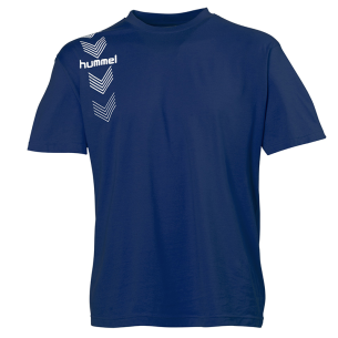 Hummel Stripe Tee - Marine