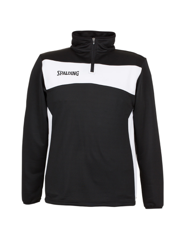 Spalding Evolution II 1/4 Zip Top - Noir & Blanc