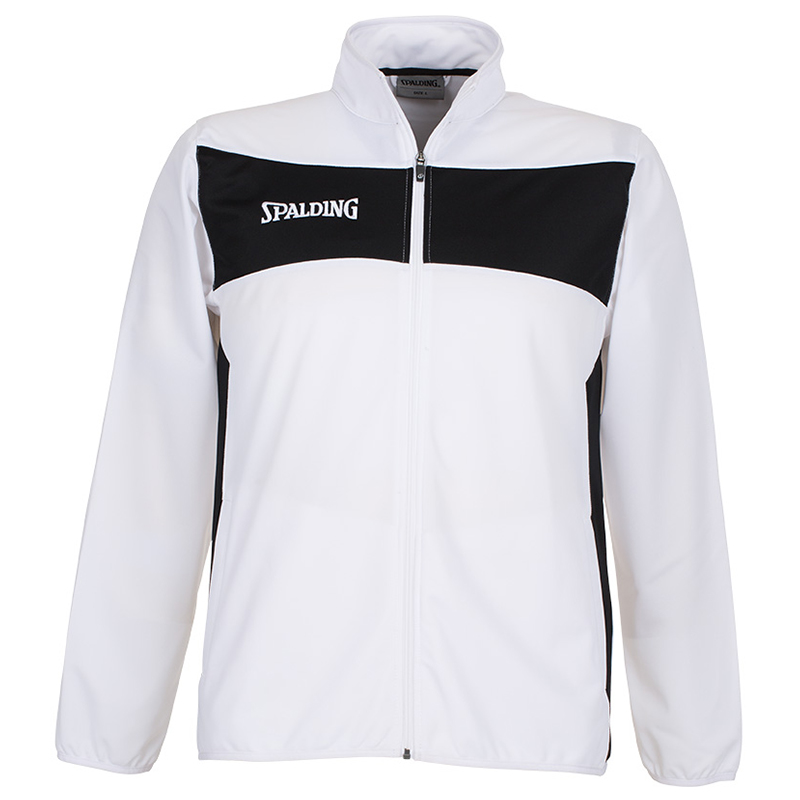 Spalding Evolution II Classic Jacket - Blanc & Noir
