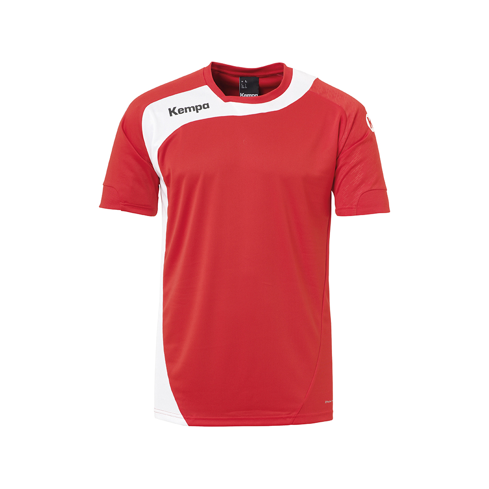 Kempa Peak Shirt - Rouge & Blanc