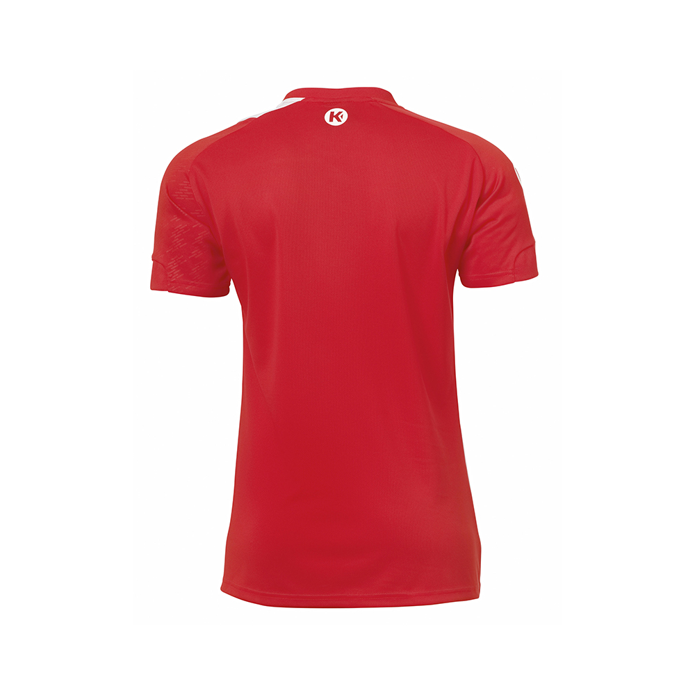 Kempa Peak Shirt Women - Rouge & Blanc