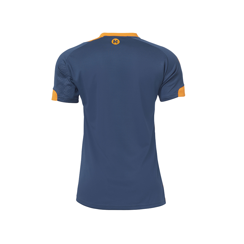 Kempa Peak Shirt Women - Pétrole & Orange