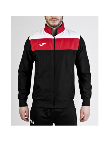 Joma Crew Veste Micro - Noir & Rouge