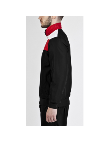 Joma Crew Veste Micro - Noir & Rouge