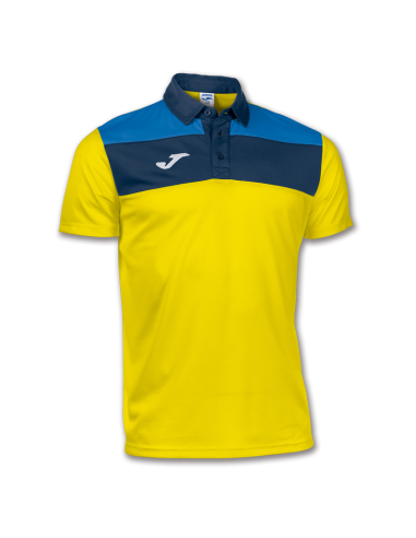 Joma Crew Polo Dry MX - Jaune & Bleu