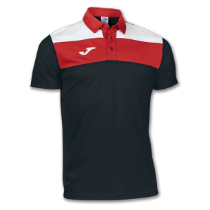 Joma Crew Polo Dry MX - Noir & Rouge
