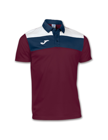 Joma Crew Polo Dry MX - Bordeaux & Marine