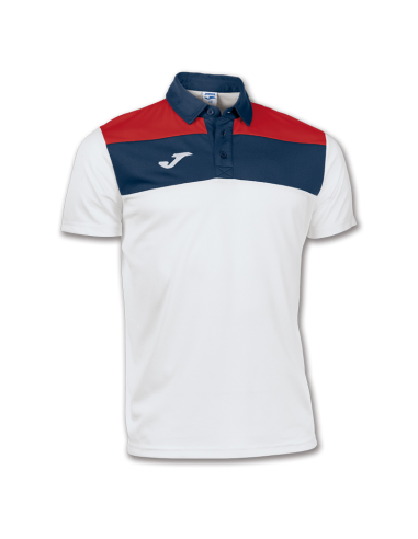 Joma Crew Polo Dry MX - Marine, Blanc & Rouge