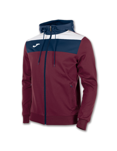 Joma Crew Veste Polyfleece - Bordeaux & Marine