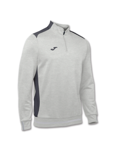 Joma Campus II 1/4 Zip - Gris Chiné