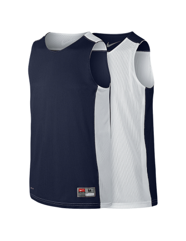 Nike League Reversible Tank - Navy & Blanc