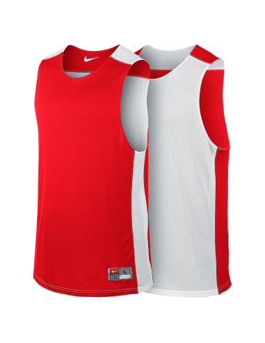 Nike League Reversible Tank - Rouge & Blanc