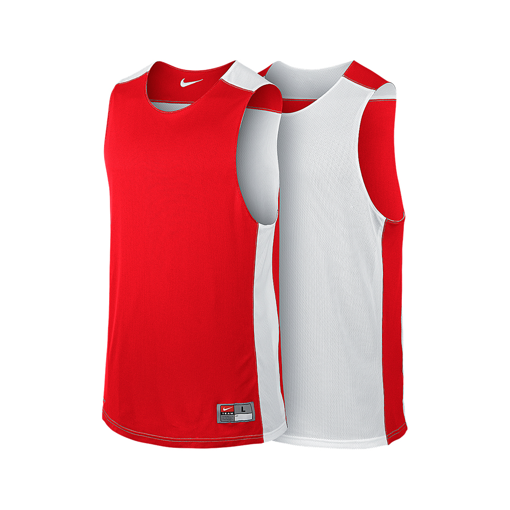 Nike League Reversible Tank - Rouge & Blanc