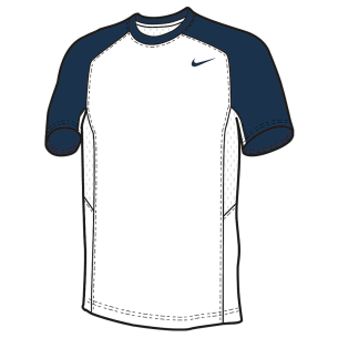 Nike Elite Shooter MC - Navy & Blanc