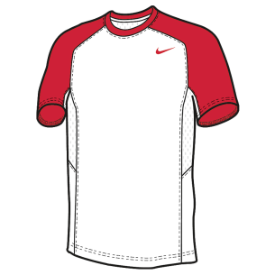 Nike Elite Shooter MC - Rouge & Blanc