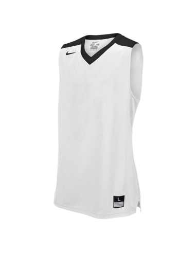 Nike Elite Franchise Jersey - Blanc & Noir