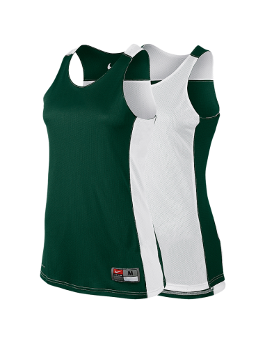 Nike League Reversible Tank Femme - Vert & Blanc