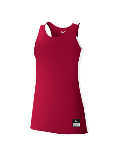 Nike League Reversible Tank Femme - Rouge & Blanc