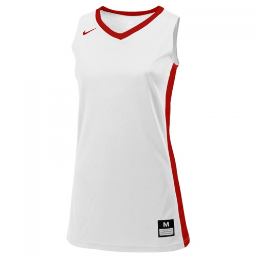 Nike Fastbreak Jersey - Blanc & Rouge