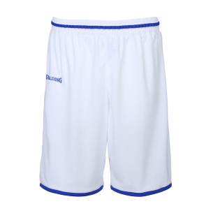 Spalding Move Shorts - Blanc & Bleu Royal